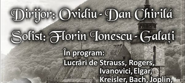  Concert estival susținut de Orchestra Simfonică a Filarmonicii Brașov ,,The Sound of Music”