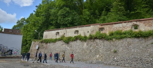  Parcul cultural După Ziduri, la faza de evaluare pe teren