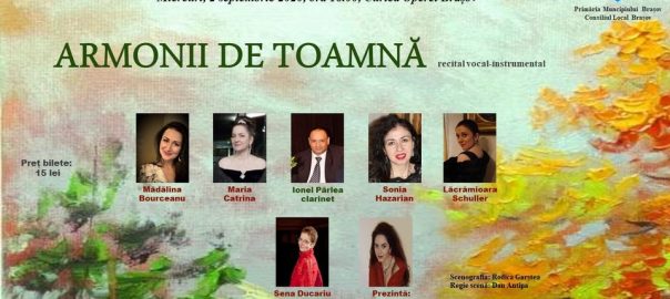  Începe toamna lirică brașoveană!