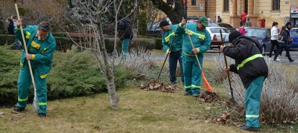  Campania de curăţenie de toamnă la Braşov