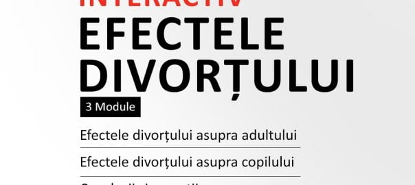 Efectele divorțului, serie de webinarii live, între 20 octombrie – 3 noiembrie