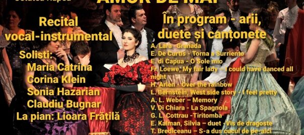  Cetatea Rupea: recital vocal-instrumental „Amor de mai”