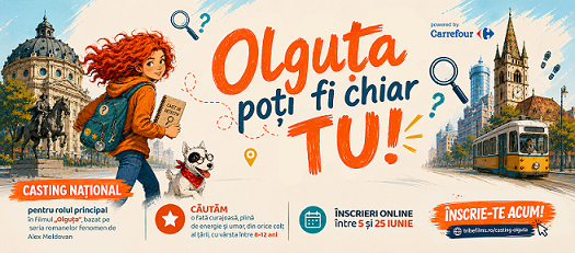  Cine o va juca pe „Olguța” în filmul inspirat de aventurile eroinei romanelor lui Alex Moldovan?
